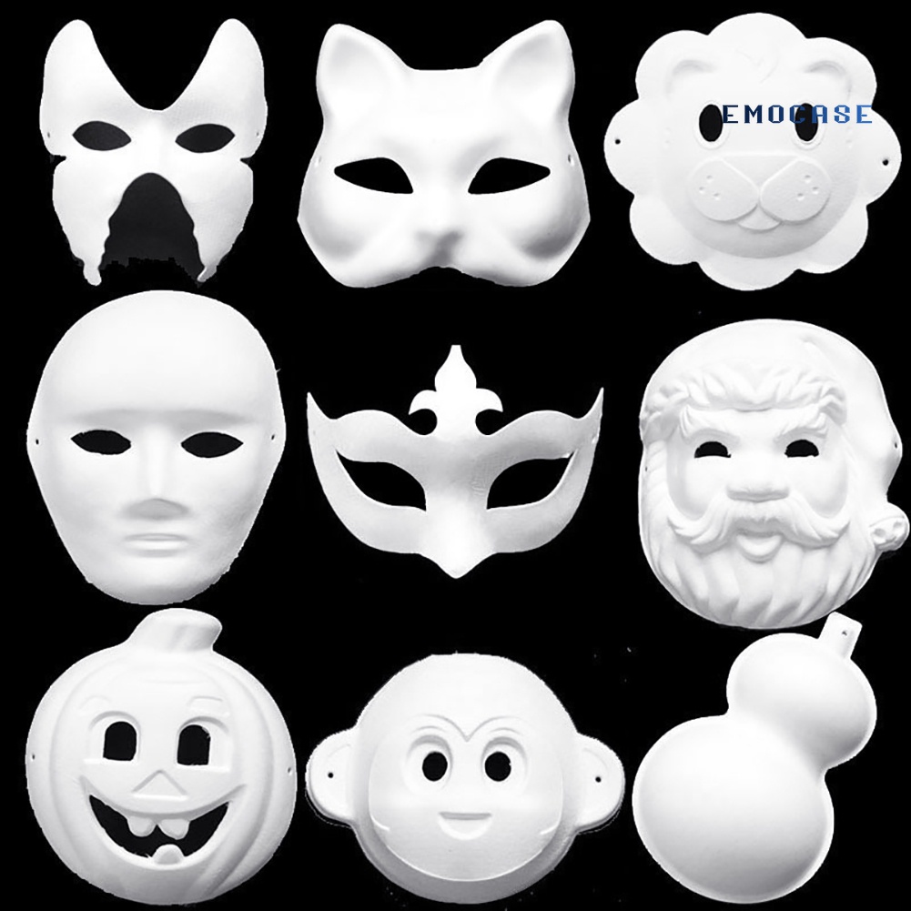 Mặt Nạ Hóa Trang Màu Vàng Bằng Bột Dùng Cho Trẻ Mẫu Giáo