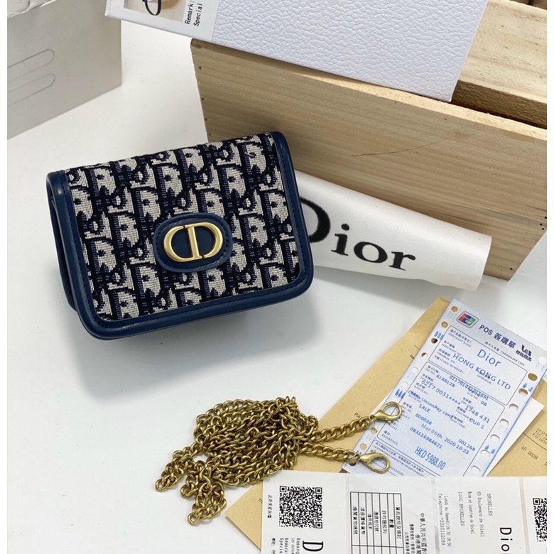 Túi Dior thổ cẩm mini size 15 FULL BOX