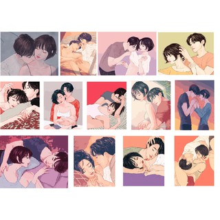 [hỏa tốc] Tranh 40*50cm đã căng khung - TÌNH NHÂN - Tranh sơn dầu số hóa tự tô màu theo số