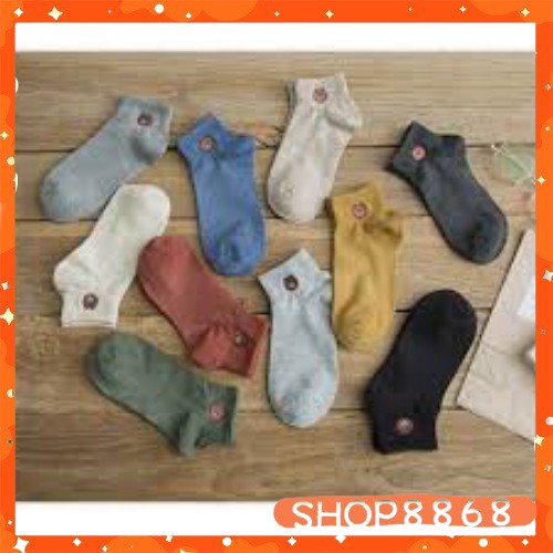 Vớ cổ ngắn in hình gấu  -shop8868