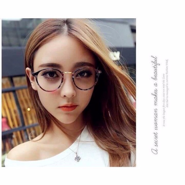 GỌNG KÍNH CẬN TRÒN NHỰA DẺO HÀN QUỐC - KÍNH GIẢ CẬN TRÒN THỜI TRANG | BigBuy360 - bigbuy360.vn