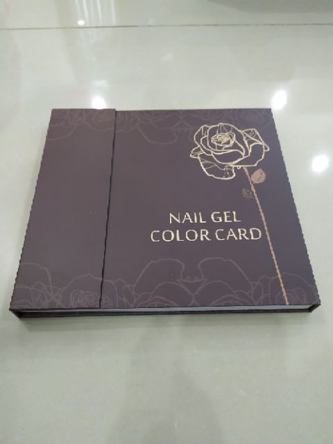 Sổ móng mẫu làm nail, sổ gài  móng