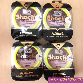 Dây Thẻo Fluorocarbon Simago Shock làm thẻo Câu Tay - Câu Đài - SHIMAGO