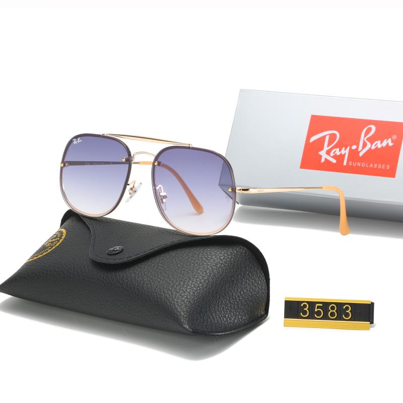 Ray-Ban_ chính hãng Kính râm 2021 Thời trang Hàn Quốc mới Kính râm nam nữ một mảnh Cặp đôi hợp thời trang Du lịch ngoài trời Kính râm lái xes