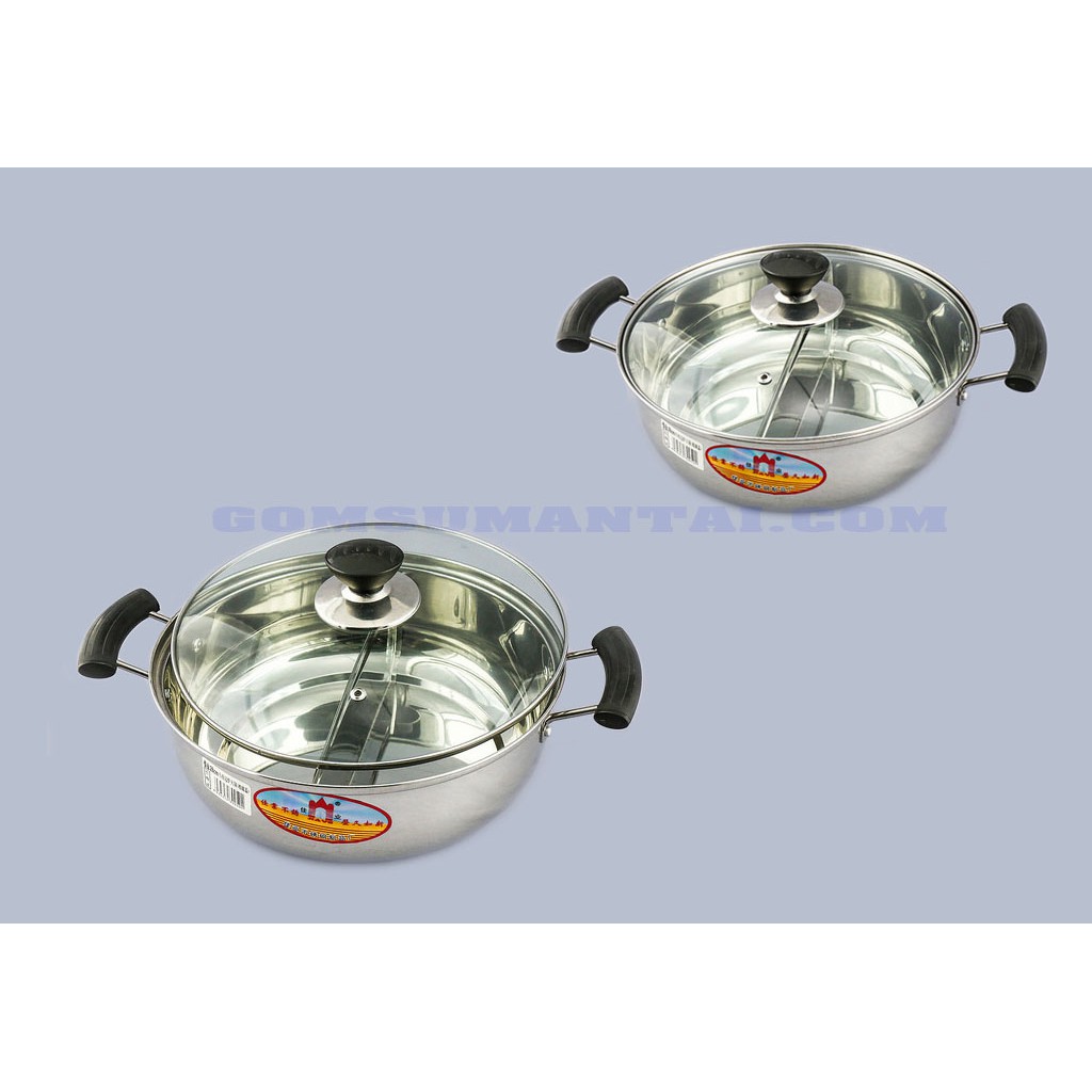 Nồi lẩu 2 ngăn 32cm