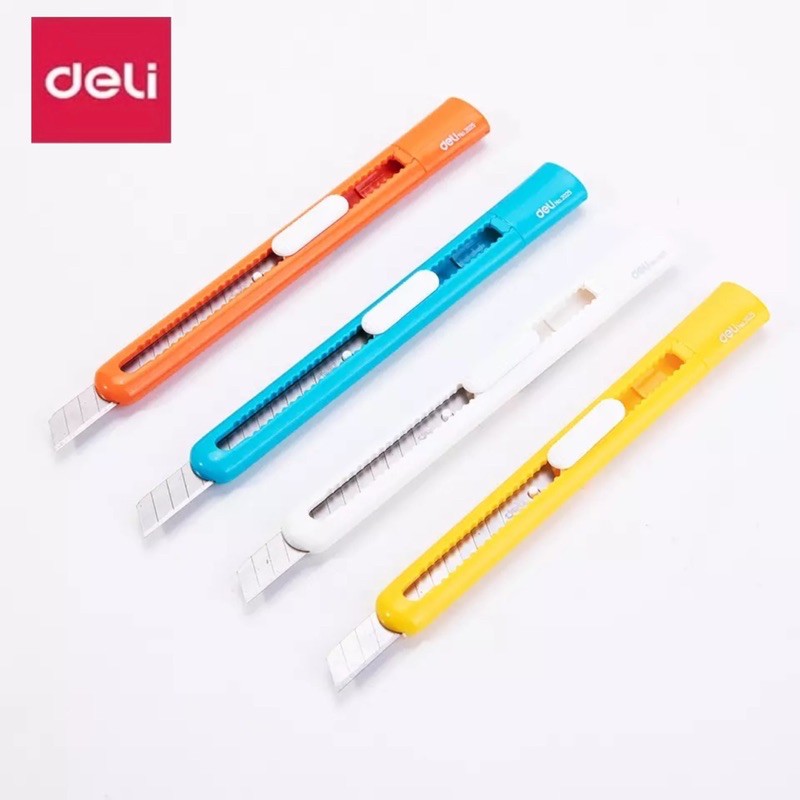 Dao Rọc Giấy Deli SK5 Dao Rọc Giấy Mini Có Thể Thay Lưỡi Deli 2025