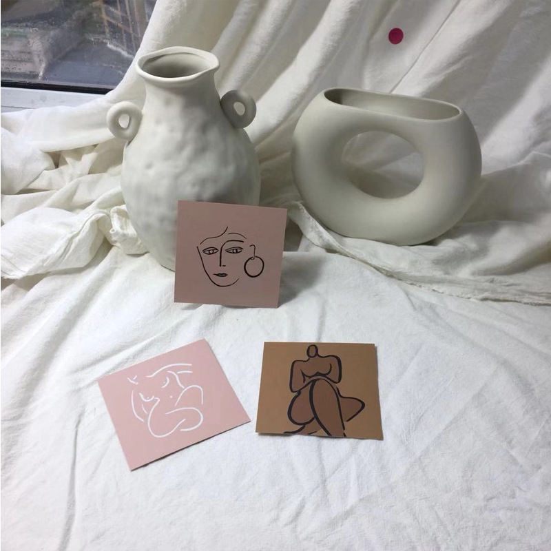 Giấy hình trừu tượng phong cách Hàn Quốc