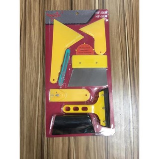 Bộ dán film phim cách nhiệt decal 7 chi tiết dụng cụ chuyên nghiệp