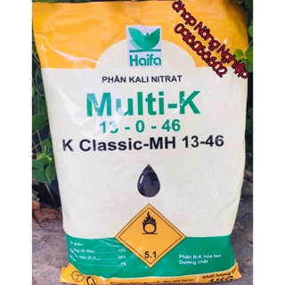 Phân bón lá KNO3 Haifa Israel 1kg