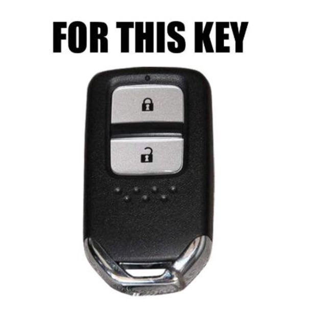 HONDA 2 NÚT Bao da bọc chìa khóa xe ô tô Honda CRV cũ, Jazz, City, CRV, Accord