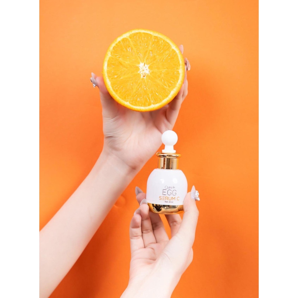 Serum Egg Vita C Queenie Skin - Serum Trứng Vàng Vita C Vitamin 15% C Queenie Skin