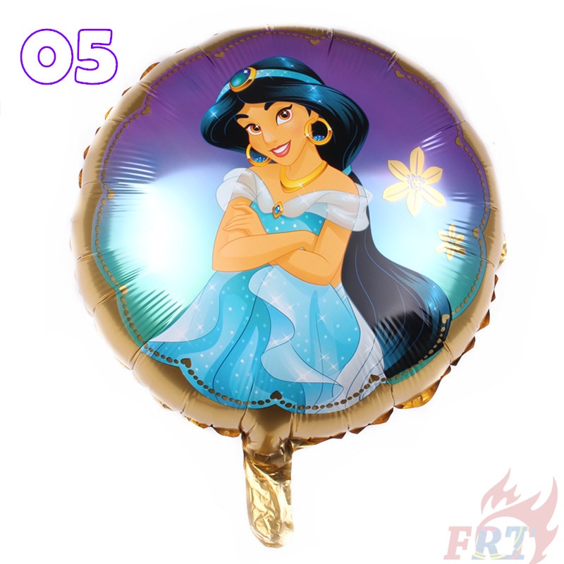 Bong bóng lá nhôm 18 inch phong cách công chúa Disney trang trí tiệc sinh nhật