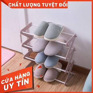 KỆ ĐỂ ĐỒ 4 TẦNG【Free Ship 】 CHỮ Z KHUNG THÉP 【Gia Dụng Giá Siêu Rẻ】
