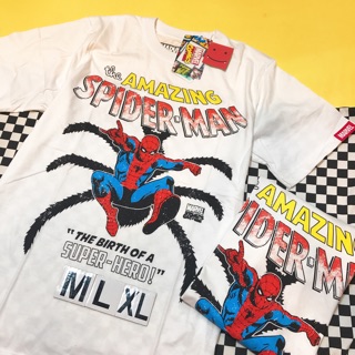 SPIDER MAN COMICS ORIGINAL áo  trắng