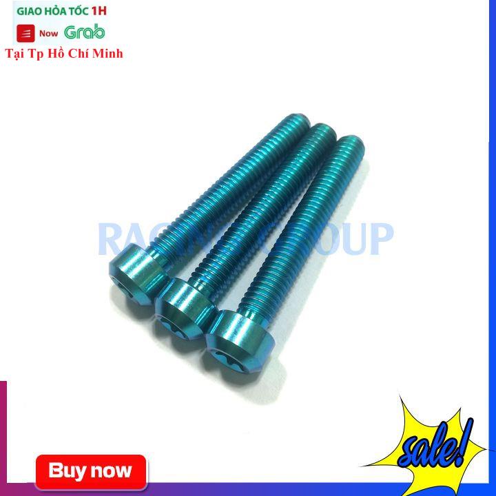 Ốc 6li40 GR5 Đầu Trụ Gắn Che Két Nước, Gù Tay Lái, Lốc Máy Xe Máy Giá 1 Con