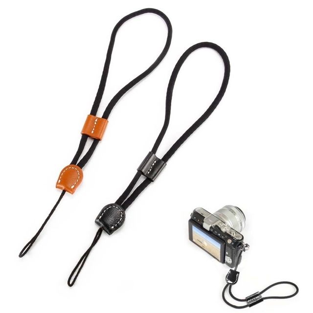 Dây đeo cổ tay máy ảnh nhỏ gọn cho máy ảnh Compact, Mirrorless Sony Nex, A6000, Canon EOS M...