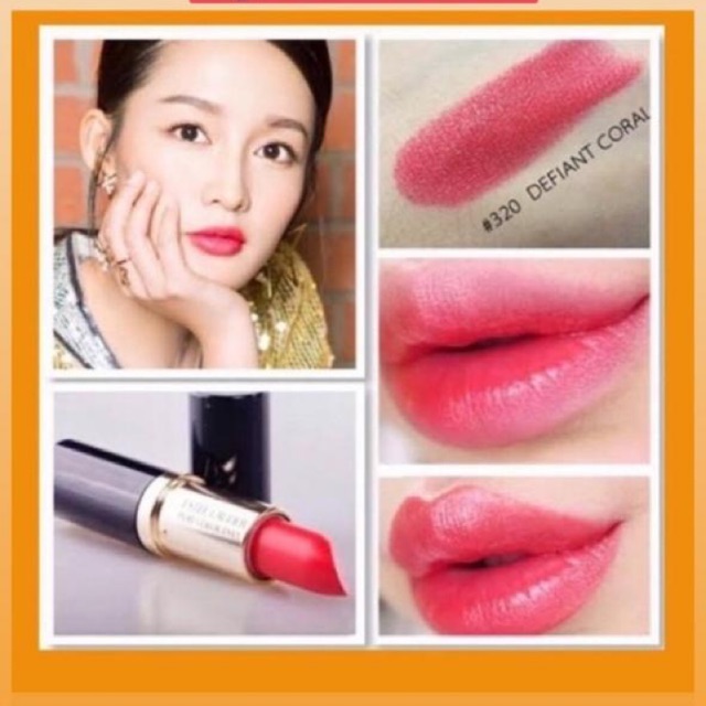 (hàng Mới Về) Son Môi Estee Lauder Thiết Kế Nhỏ Gọn Tiện Dụng