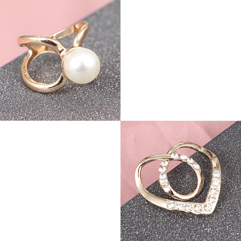 Khóa Cài Khăn Quàng Cổ Mini Bằng Lụa Thắt Nút Chất Lượng Cao Dễ Phối Đồ Phong Cách Hàn Quốc