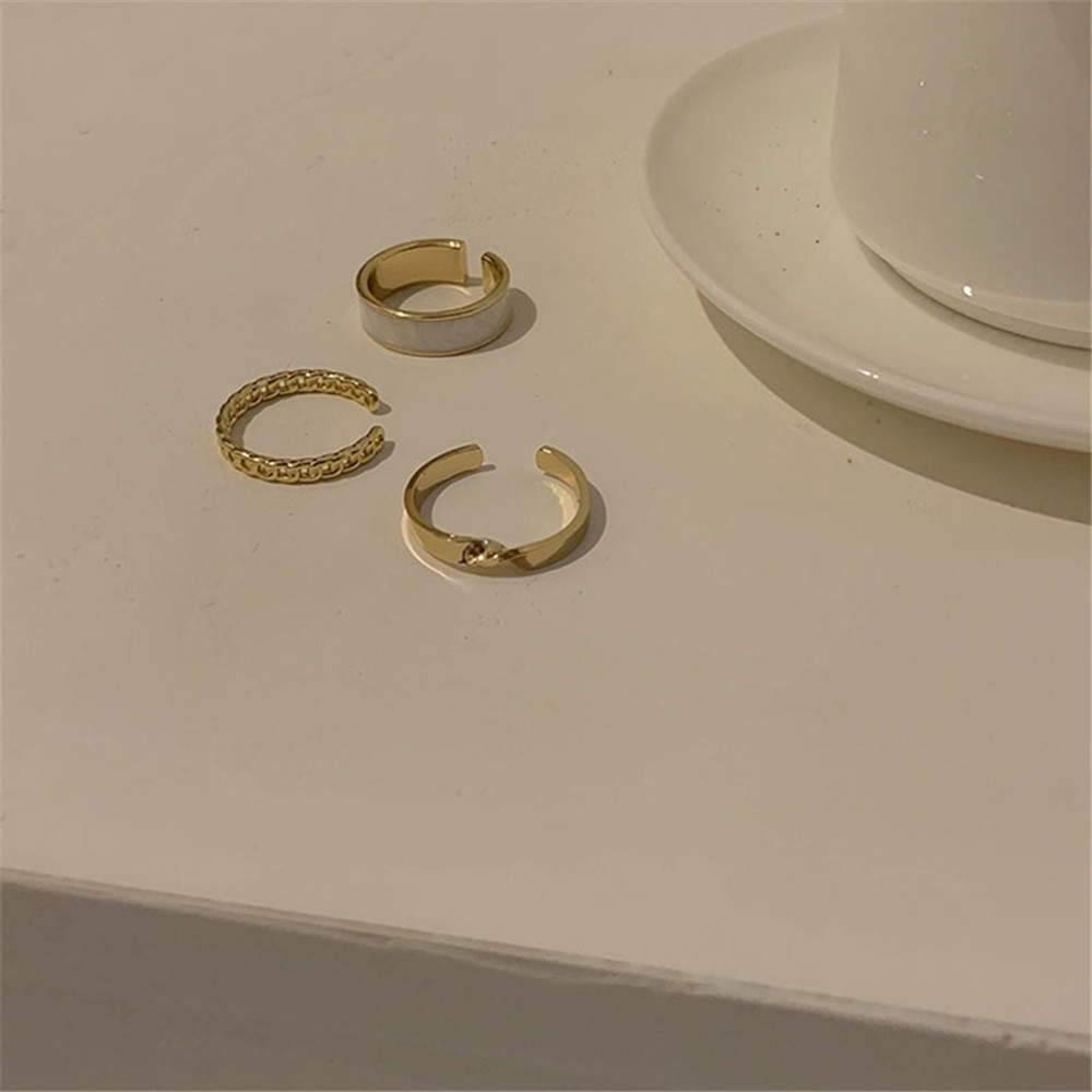 Set 3 Nhẫn Thời Trang Dành Cho Nữ