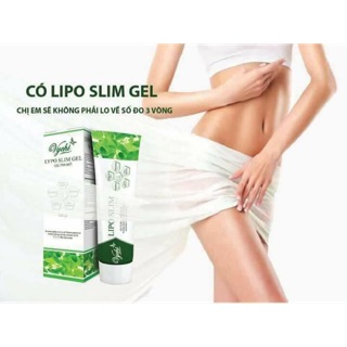 Lipo Slim Gel- Tan mỡ giảm 3-7cm vòng eo