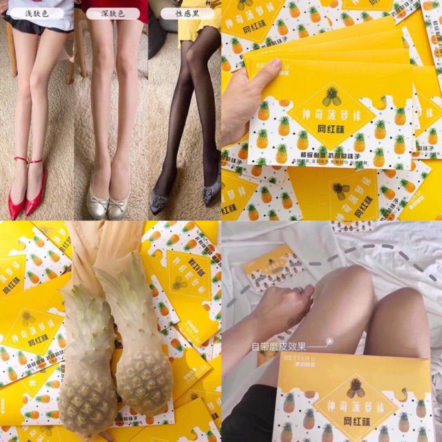 Quần tất da chân nữ Dứa siêu dai chống rách chất liệu mềm mịn thon gọn Moc68shop