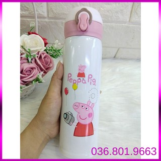 Bình giữ nhiệt hình Heo Peppa