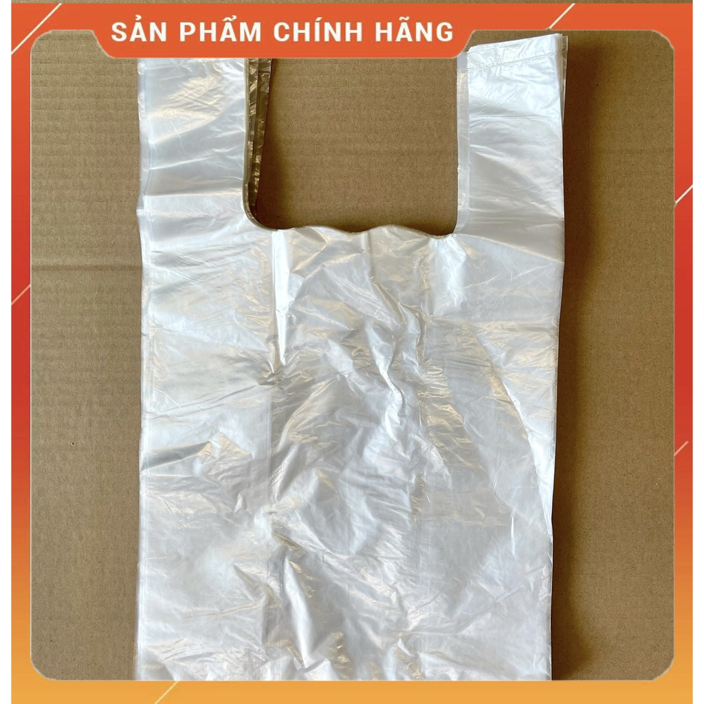 [1Kg] Túi nilon/ Túi xốp trắng trơn hai quai loại đẹp