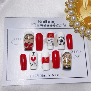 NailBox, móng úp thiết kế kèm keo dũa