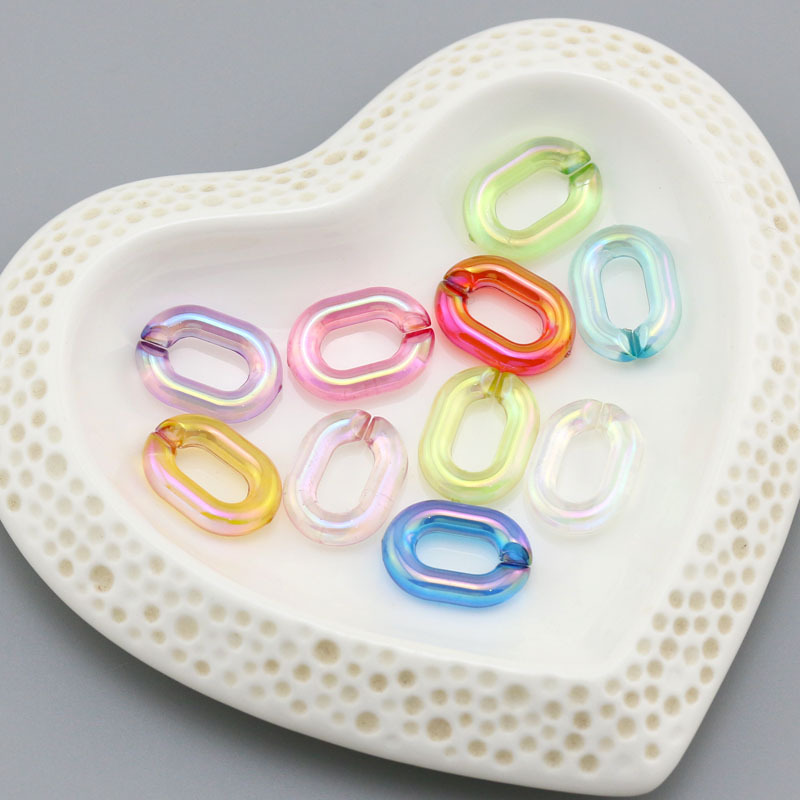 Set 10 Phụ Kiện Làm Túi Xách Sáng Tạo Kích Thước 20x14mm