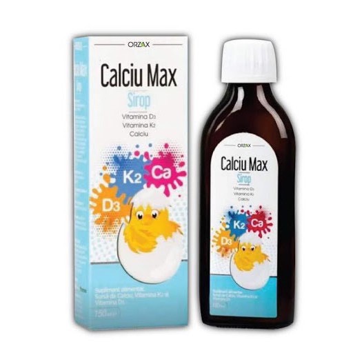 Calciu Max.Bổ Sung Calci,D3k2.Giúp Bé Hấp Thụ Tối Đa Canxi Vào Xương,Răng Chắc Khỏe