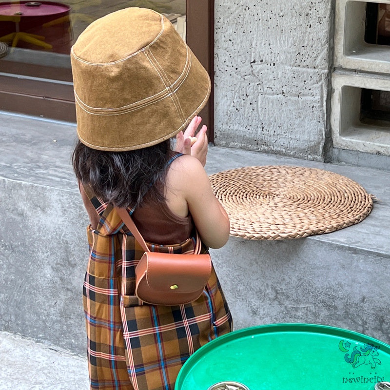 Balo Da PU MàU Trơn ThờI Trang Cho Bé