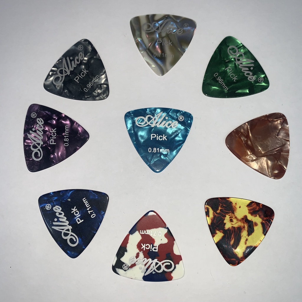 Pick gảy đàn guitar và các loại nhạc cụ đủ size