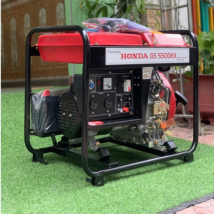 Máy Phát Điện Chạy Dầu 5Kw Honda GS5500EX