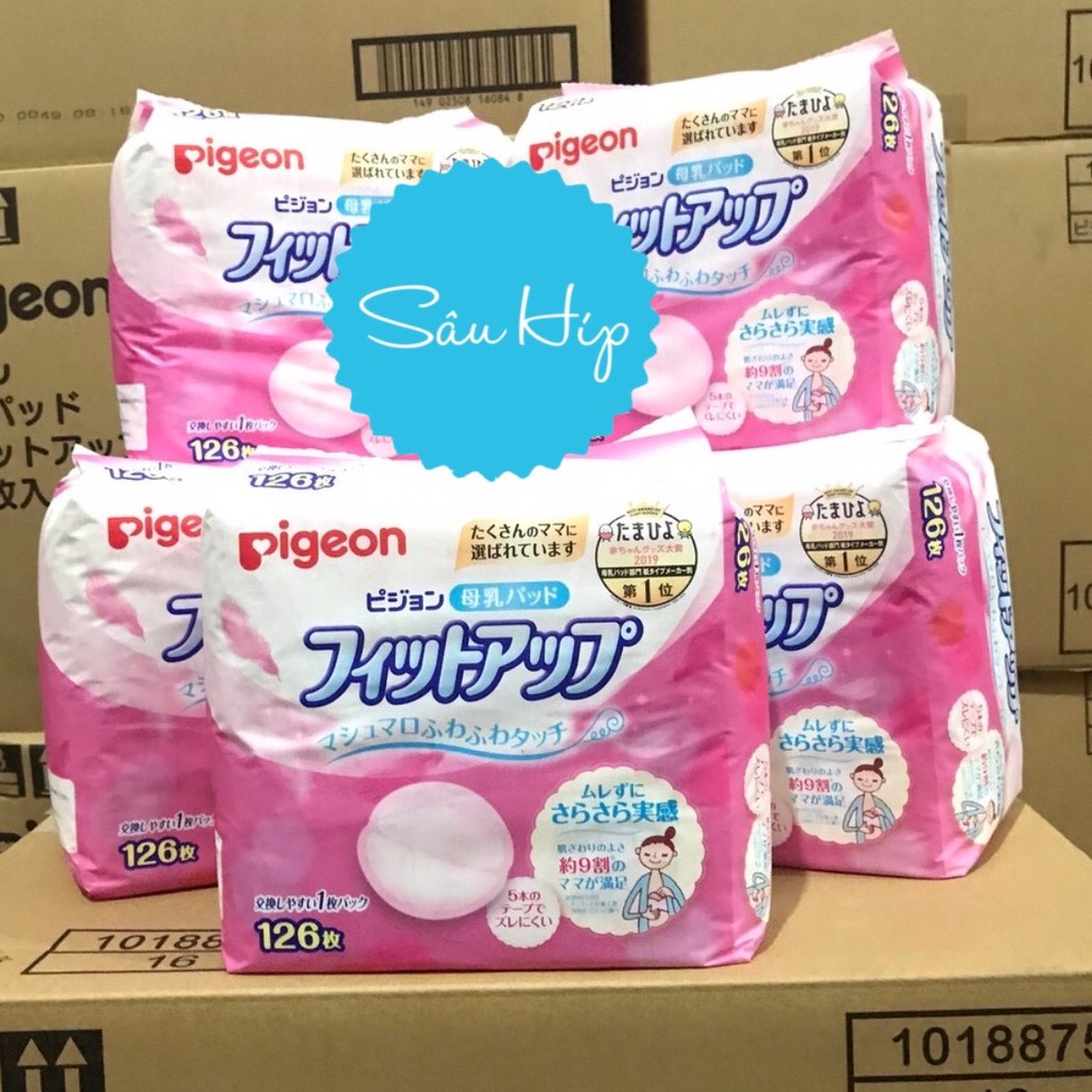 Miếng lót thấm sữa Pigeon ( 126 miếng ) Nội Địa Nhật