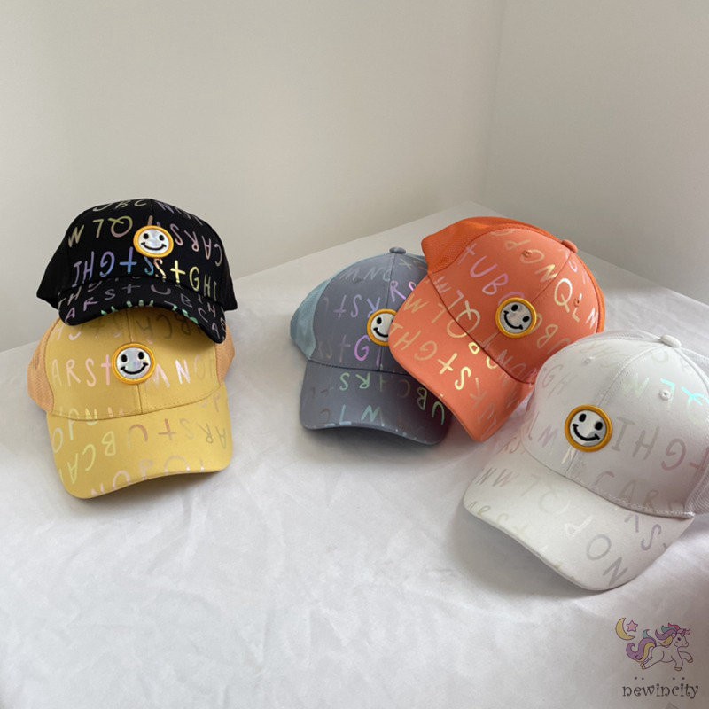Mũ In Họa Tiết Hoạt Hình Phong Cách Hàn Quốc Cho Bé