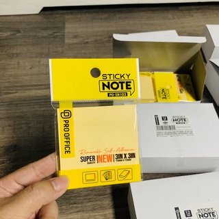 Giấy Note Vàng PRO-OFFICE SN102/103/104/105