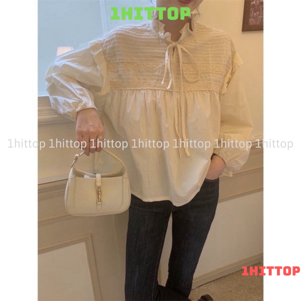 Áo babydoll tiểu thư ,áo sơ mi bèo công sở FREESHIP freeship50k    bb