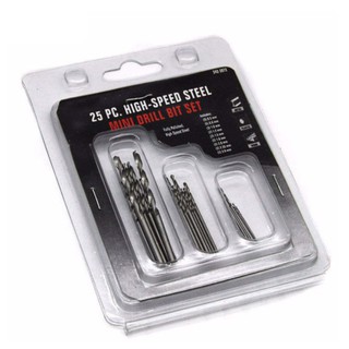 Bộ 25 Mũi Khoan Sắt Mini Cho Máy Khoan Mài Cầm Tay - Trường Thịnh Epoxy