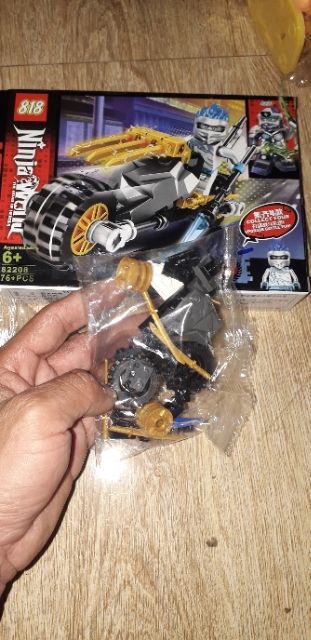 Lắp ráp 1 hộp LegoNinjaWord 82208 Rồng hoặc xe có nhiều chi tiết bằng nhựa ABS