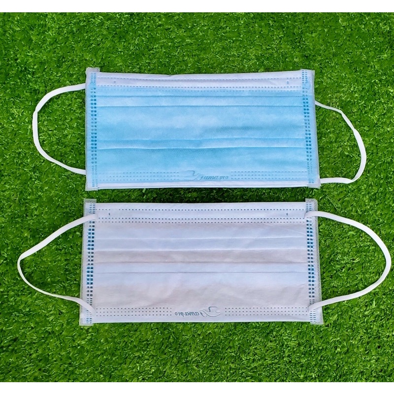 ✅ Hộp 50 cái khẩu trang y tế Famapro Extra 4 lớp giấy kháng khuẩn cao cấp màu Xanh