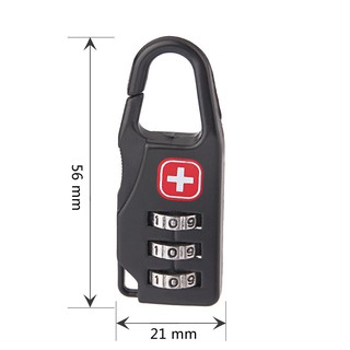 Ổ Khóa Số Mini - Có 3 Số - Hợp Kim Kẽm