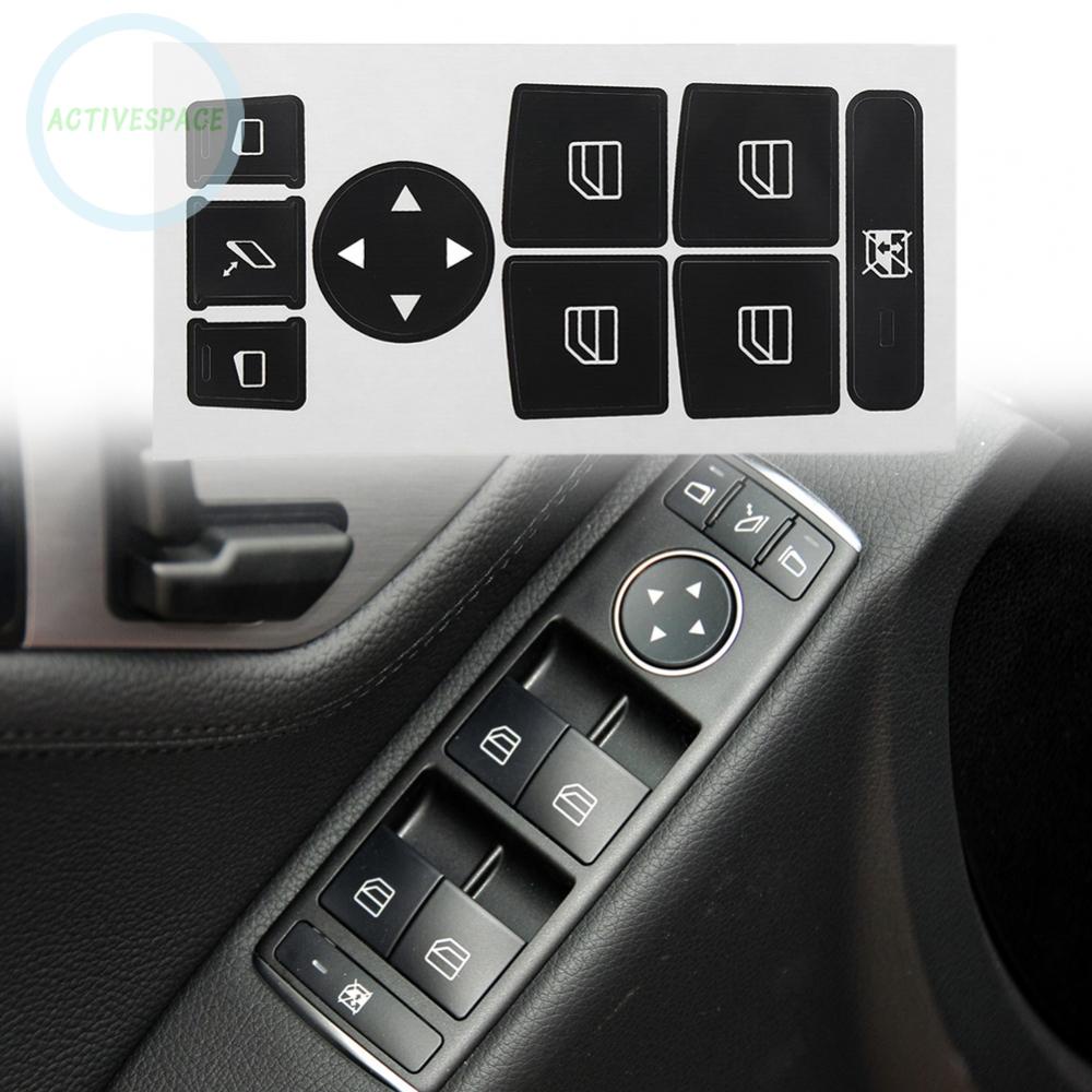 NEW Switch Knob Repair Sticker  For  Mercedes-Benz W204 C300 High Quality