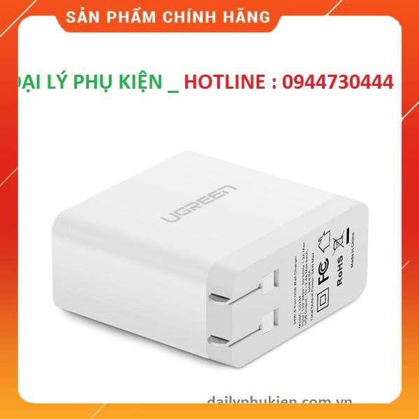 (Có sẵn) Củ sạc di động 4 cổng USB (34W 6.8A) Ugreen UG-30991 cho điện thoại Iphone 6s,7 Ipad, Gal