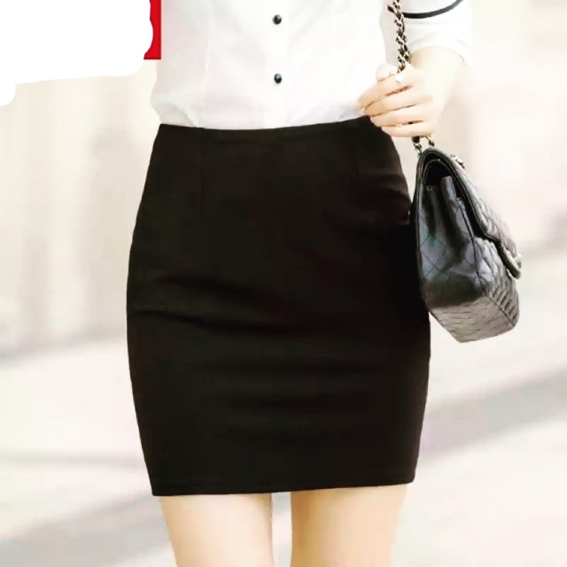 Chân váy bút chì ngắn Umi mịn cao cấp Chân váy ngắn công sở SUNA FASHION ôm dáng
