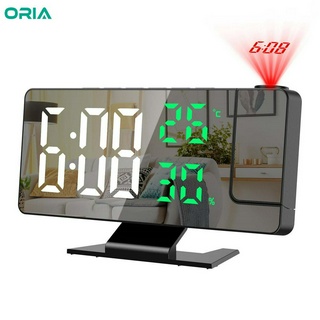 Đồng Hồ Báo Thức Điện Tử Màn Hình LED 7.8 "Đo Nhiệt Độ Và Độ Ẩm Không Khí Cho Phòng Ngủ / Văn Phòng