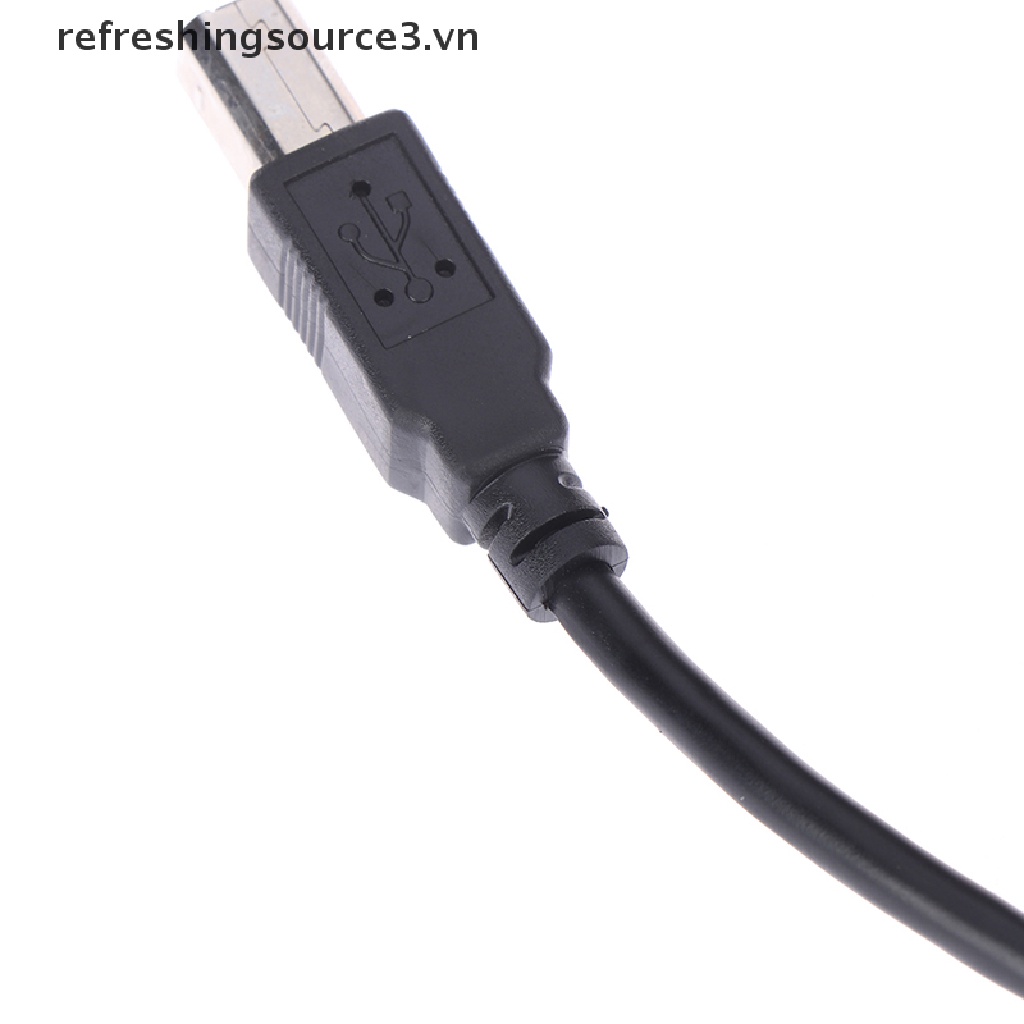 Dây Cáp Nối Dài Usb 2.0 Type B Male Sang Type B Female Kèm Bảng Điều Khiển
