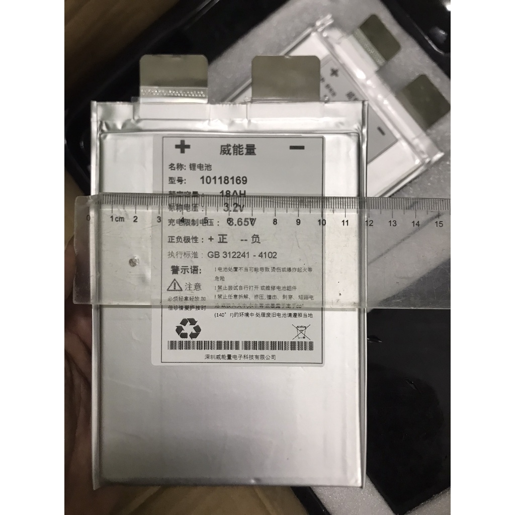 Pin Lifepo4 18AH 3.2V mới 100%