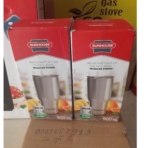 BÌNH GIỬ NHIỆT IXO 304 SUNHOUSE 900ML