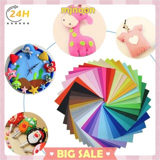 40 Miếng Vải Polyester 10x10cm Làm Đồ Thủ Công