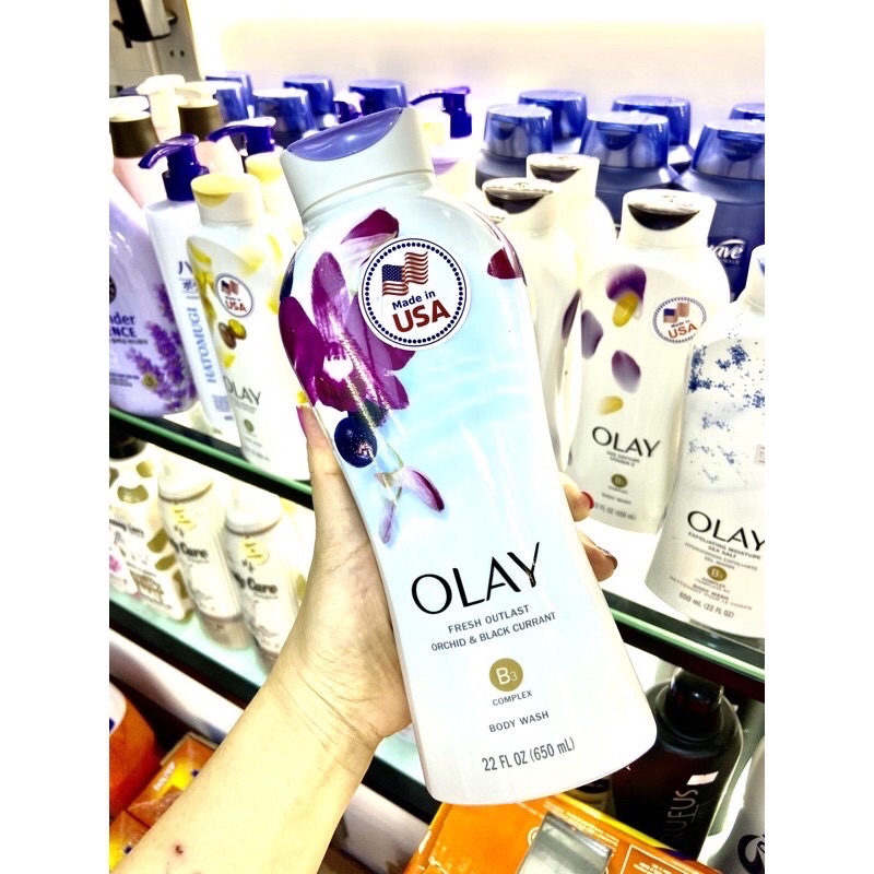 [MẪU MỚI] SỮA TẮM OLAY MỸ 650ML